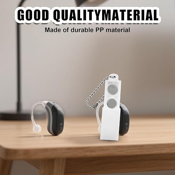 3pcs Hearing Aid Battery Cases, Plastic Hearing Aid Batteries Caddy - Image 4