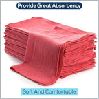 Simpli-Magic Cotton Shop Towels 14"x12" – Reusable Cleaning Shop Rags - Image 4