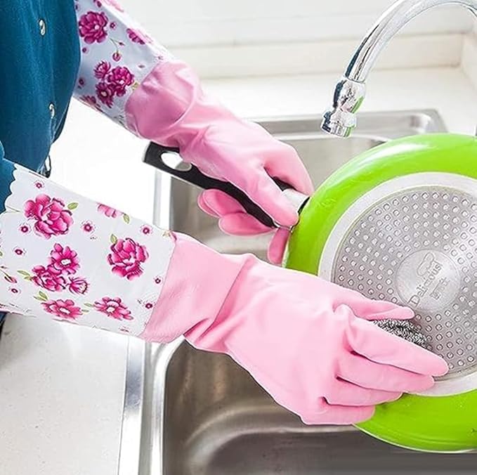 Reusable Waterproof Household Gloves - Image 4
