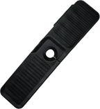 24 Inch Black Durable Faucet Mat, Silicone Kitchen Sink Splash Guard Behind by Unknown