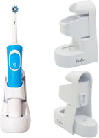 Perlin Electric Toothbrush Holder Wall Mounted No Drilling Self Adhesive by Perlin