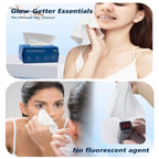 Disposable face towel, MIXUISEE thick and soft face towels, 100% cotton face - Image 5