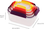Joseph Joseph Nest Lock 16-piece Plastic BPA Free Food Storage Container Set - Image 6