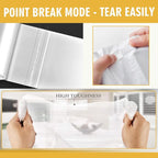 Medium Trash Bags, 6-8 Gallon White Garbage Bags Trash Can Liners - Image 3