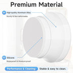 Door Stoppers for Wall, 1.65 x 0.9 Inch Door Knob Wall Protector - Image 6