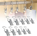 Space-Saving Stainless Steel Boot Hangers, Clips by Soputry