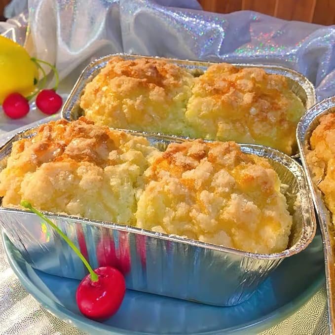 100 Pack 1Lb Aluminum Mini Loaf Baking Pans, 6” x 3.5” x 2” Heavy Duty - Image 4
