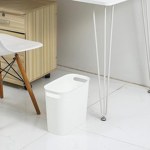 rejomiik Bathroom Small Trash Can Slim Garbage Can Wastebasket 3.5 Gallon - Image 5