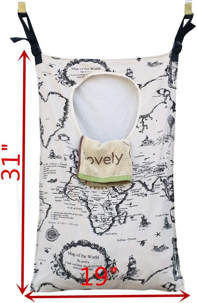 Adjustable Door-Hanging Laundry Hamper - Image 2