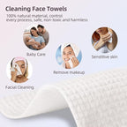 Disposable Face Towels XL, Viscose Biodegradable Large Dry Wipes, Super Soft & - Image 3
