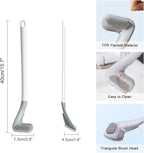 Golf Toilets Brushes, Toilet Cleaning Brush, Flexible Bendable Silicone Long - Image 5