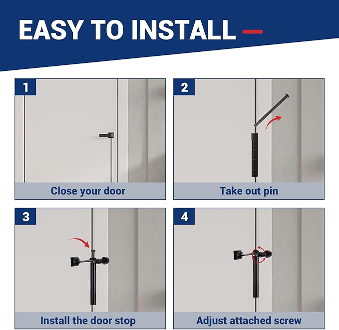 HOME MASTER HARDWARE Hinge Pin Door Stopper - Image 6