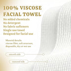 Glow & Go XL Disposable Face Towel 10x15 Inch, 100% Biodegradable Premium Towels - Image 3