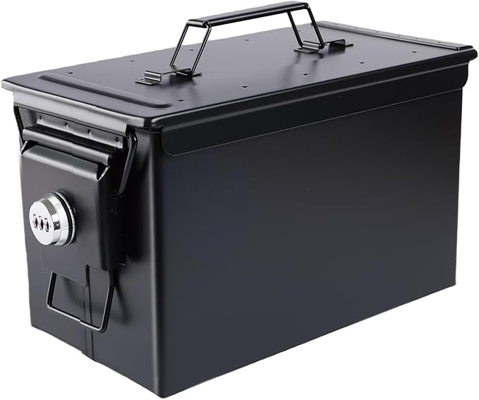 Ammo Can&Ammo Box, Fireproof & Waterproof Metal Storage Box by Unknown