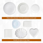 60 PCS Reusable Aluminum Foil Covers, Aluminum Foil Food Covers, Durable and - Image 6