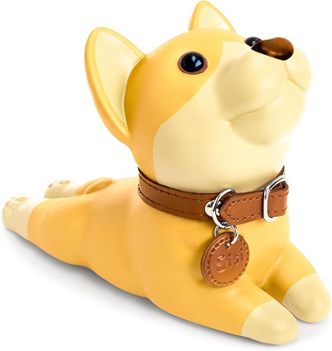 DomeStar Cute Dog Door Stopper, Shiba Inu Door Stop Decorative Animal Doorstop by DOMESTAR