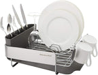 KitchenAid Compact, Space Saving Rust Resistant Dish Rack, - Image 4