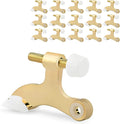 16 Pack Hinge Pin Door Stopper Bright Brass by KOVOSCH