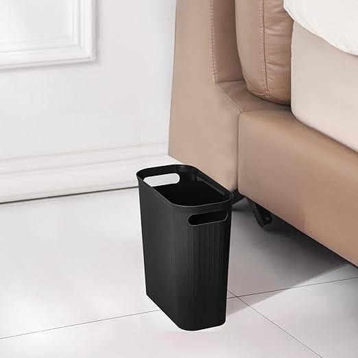 rejomiik Bathroom Small Trash Can Slim Garbage Can Wastebasket 3.5 Gallon - Image 2