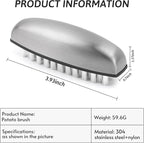 Vegetable and Fruit Cleaning Brush, 304 Stainless Steel Cleaning Brush - Image 6
