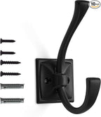 khtumeware Wall Hooks, 10 Pack Coat Hooks Hardware Towel Hooks by khtumeware