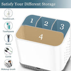 Toothbrush Holders for Bathrooms, Kids Electric Toothbrush and Toothpaste Holder - Image 5