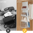 AARAINBOW 2 Packs Hanging Handbag Purse Organizer - Image 7