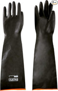 PACIFIC PPE Heavy Duty Latex Chemical Gloves, Strong Acid Resistance Rubber by PACIFICPPE