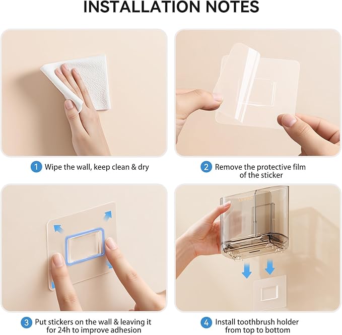 Toothbrush Holders with Drainage - Image 9