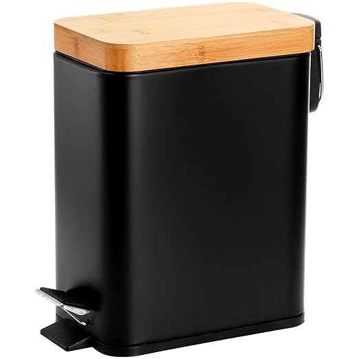 Peohud 1.3 Gallon Step Trash Can by Peohud
