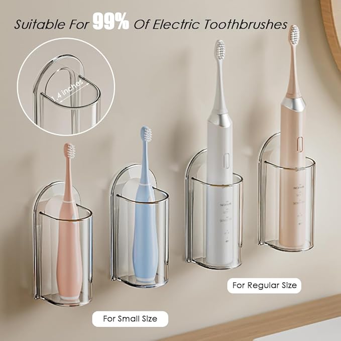2PCS Electric Toothbrush Holders - Image 5
