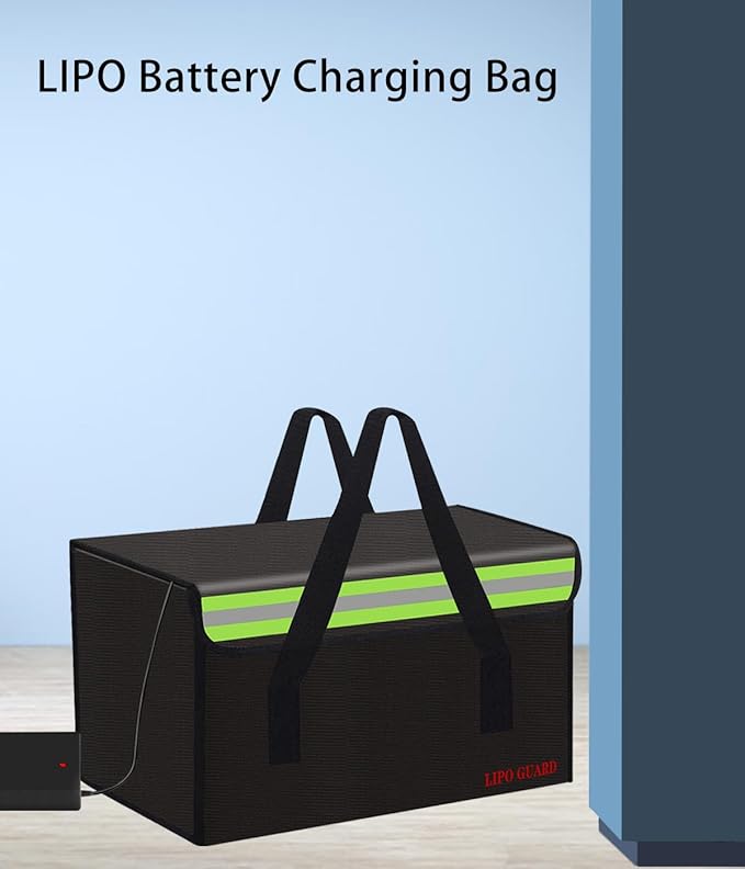 Lipo Battery Safe Bag Large Capatity Fireproof Bag - Image 5