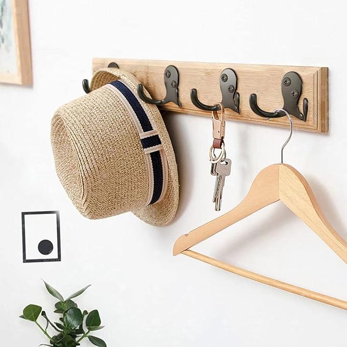 12 PCS Heavy Duty Coat Hooks - Image 4