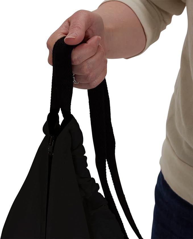 Household Essentials Door Hanging Laundry Bag, Washable Canvas Bag - Image 5