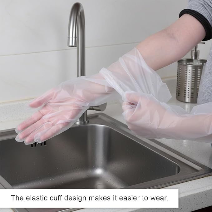Long Sleeve Cleaning Gloves - Image 4