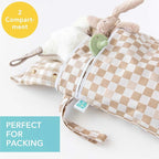 Bumkins Waterproof Wet Dry Bag for Baby, Swim Suit, Cloth Diapers, Pump Parts - Image 2