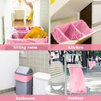 8 Gallon 200 Counts Clear Colorful Trash Bags Kitchen Garbage Bags by Teivio - Image 6
