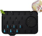 Mini Sink Splash Guard & Faucet Mat by Apqagjy