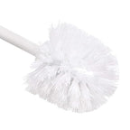 Amazon Basics Toilet Brush and Holder Set, Heavy-Duty Bristle Scrub Brushes - Image 3