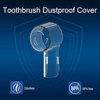 6 Pack Toothbrush Heads Dustproof Cover Compatible - Image 5