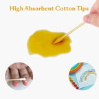 1000-Pack Bamboo Cotton Swabs Bulk - Image 7