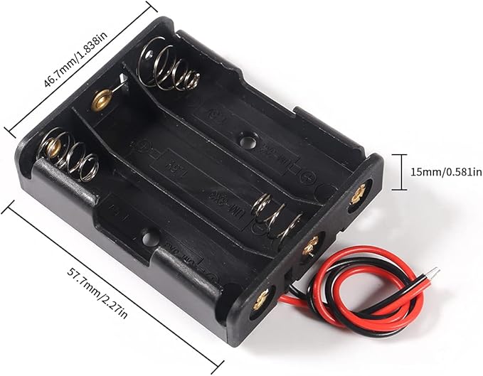 8 PCS AA Battery Holder Bundle - Image 3