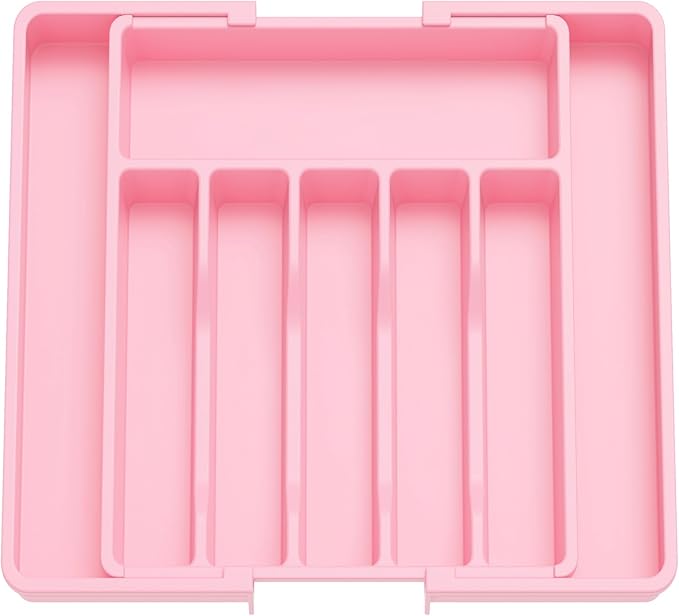 Lifewit Silverware Drawer Organizer, Expandable Utensil Tray by Lifewit