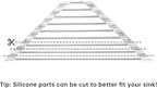 Tomorotec Marble Triangle Roll-Up Dish Drying Rack - Image 8