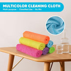 Orighty Microfiber Cleaning Cloth, 200 Pack Highly Absorbent Cleaning Supplies - Image 4