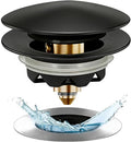 Bathtub Drain Stopper, Pop Up Tub Stopper and Cover, Bottom by Anlige