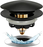 Bathtub Drain Stopper, Pop Up Tub Stopper and Cover, Bottom by Anlige
