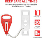 Rerishom Portable Door Lock Extra Lock - Image 3
