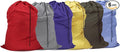 Extra Large Laundry Bag 6 Pack, Varied Colors, Travel Laundry Bags by YETHAN