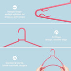 Plastic Hangers 50 Pack, Light Weight Durable Clothes Hangers - Image 3